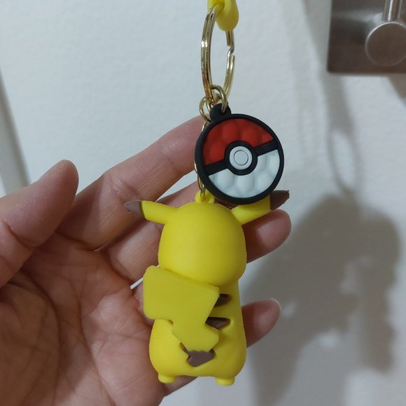 Adorable Pokemon Character Pikachu KeyChain Pocket Monster - Picture 4 of 5
